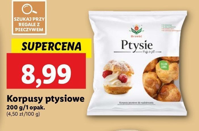 Ptysie Brześć promocja