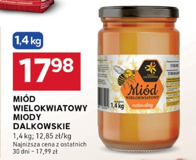 Mi贸d wielokwiatowy nektarowy Carrefour promocja w Stokrotka