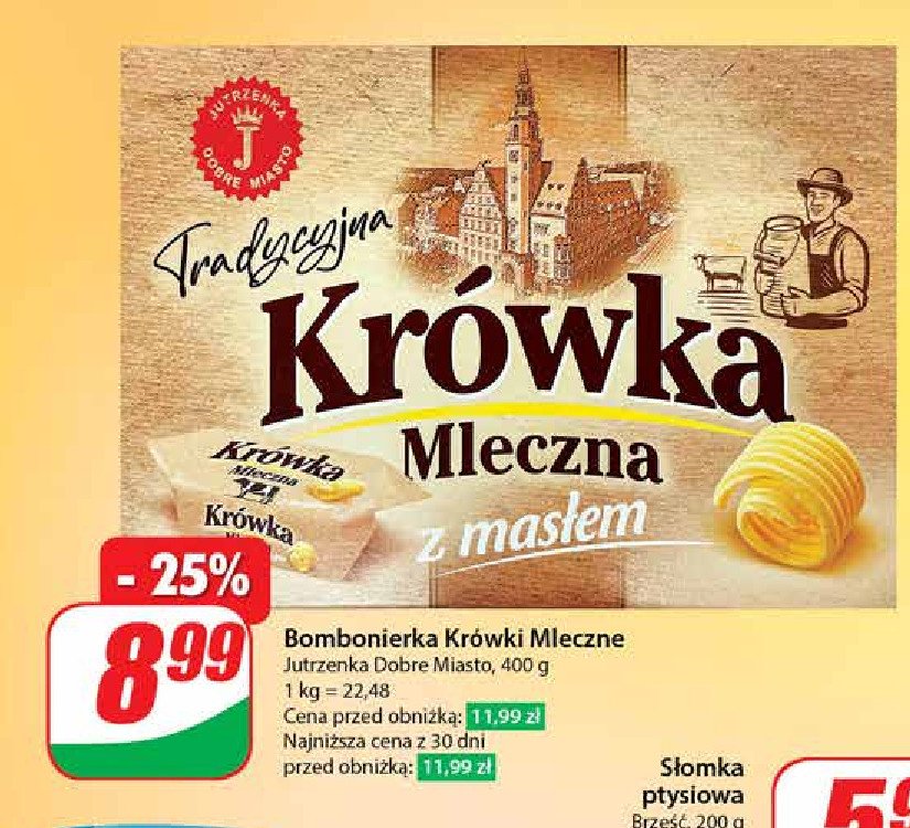 Krówki z masłem Jutrzenka dobre miasto promocja