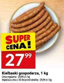 Kiełbaski gospodarcza, 1 kg promocja w Twój Market