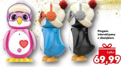 Pingwin interaktywny z dźwiękiem promocja w Kaufland