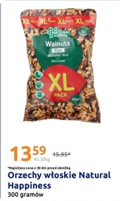 Orzechy włoskie Natural Happiness promocja w Action