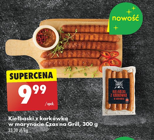 Kiełbaski z karkówką Czas na grill promocja