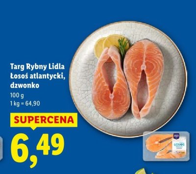 Łosoś atlantycki promocja w Lidl