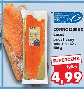 Łosoś pacyficzny filet keta xxl Connoisseur promocja