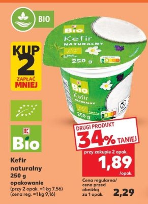Kefir naturalny promocja w Kaufland