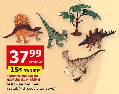 Figurki dinozaura promocja