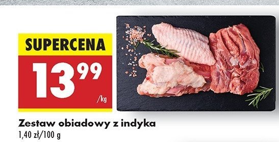 Zestaw obiadowy z indyka promocja