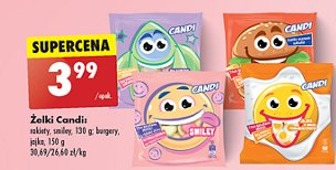 Żelki smiley Candi (biedronka) promocja