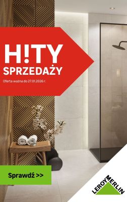 HITY sprzedaży, strona 0 promocja w Leroy Merlin
