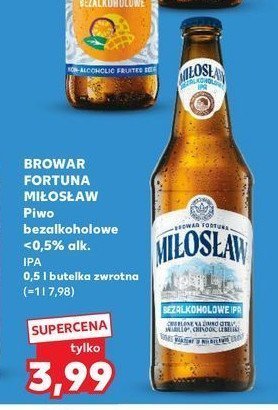 Piwo Mi艂os艂aw bezalkoholowe ipa promocja