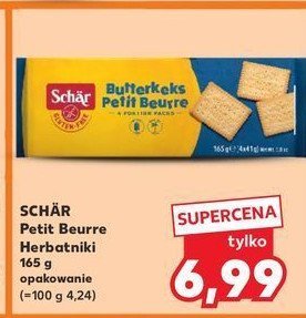 Herbatniki bezglutenowe Schar promocja