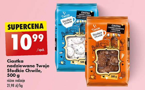 Ciastka orzechowe Twoje s艂odkie chwile promocja