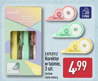 Korektor w taśmie EXPERTIZ promocja w Aldi