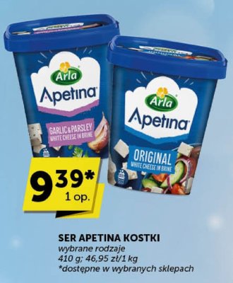 Ser Apetina kostki wybrane rodzaje promocja w Groszek