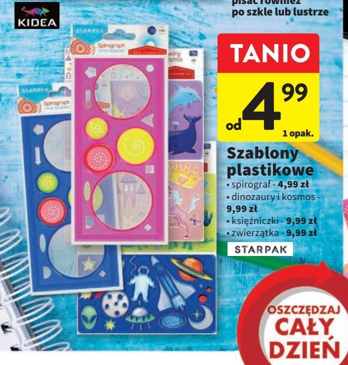Szablon spirograf Starpak promocja