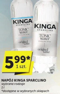 Napój Kinga Sparkling Tonic Water promocja w Euro Sklep
