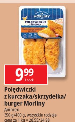 Skrzyde艂ka pieczone z kurczaka Morliny promocja