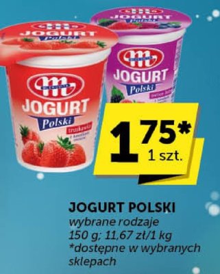 Jogurt Polski Mlekovita promocja w Groszek