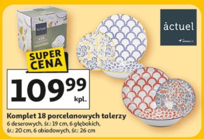 Talerz promocja w Auchan