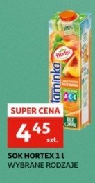 Sok marchew-jab艂ko-brzoskwinia Hortex vitaminka promocja