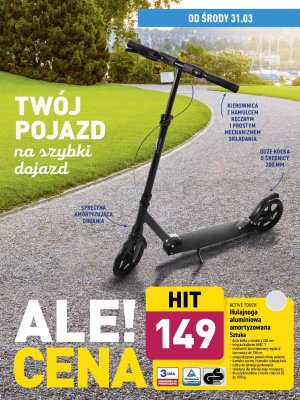 Hulajnoga aluminiowa Active touch promocja