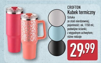 Kubek termiczny CROFTON promocja w Aldi