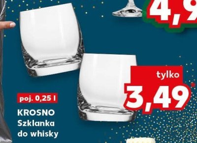 Szklanka do whisky promocja w Kaufland