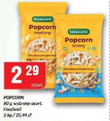 Popcorn Bakalland promocja w Chorten