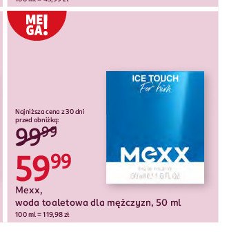 Woda toaletowa Mexx ice touch men promocja