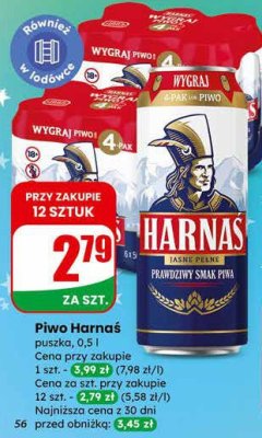 Piwo promocja w Dino