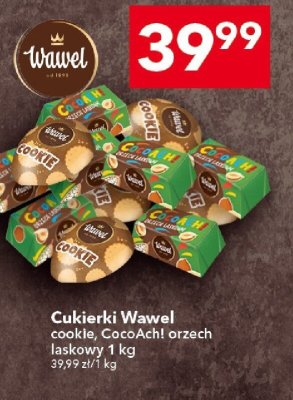 Cukierki Wawel cookie, CocoAcht orzech laskowy 1 kg promocja w LEWIATAN