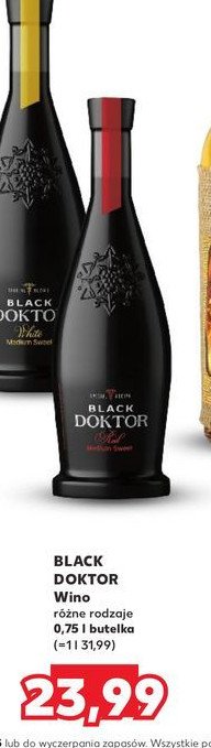 Wino Black doktor bostavan promocja