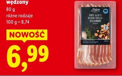  Boczek wieprzowy, wędzony różne rodzaje promocja w Lidl