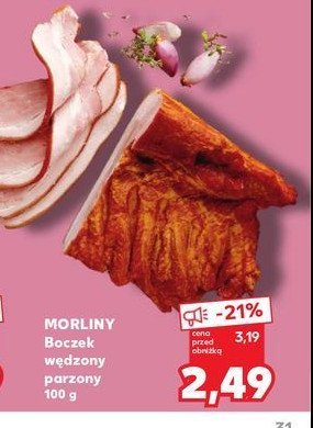 Boczek w臋dzony parzony Morliny promocja