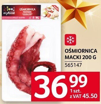 Ośmiornica mączki 200 g promocja w Selgros