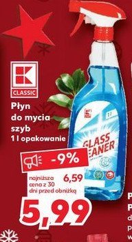 Płyn do mycia szyb K-classic promocja
