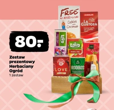 Zestaw prezentowy Herbaciany Ogród promocja w Netto
