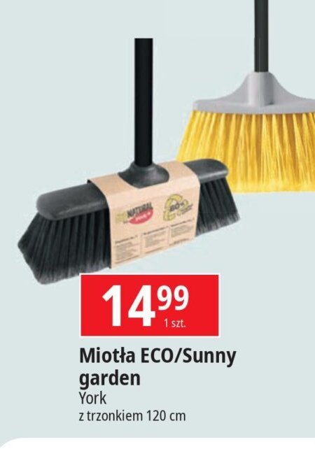 Miotła sunny garden York promocja