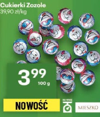 Cukierki Zozole promocja w Delikatesy Centrum