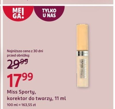 Korektor do twarzy promocja w Rossmann