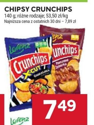 Chipsy Crunchips promocja w Stokrotka