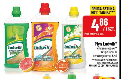 Płyn do mycia paneli Ludwik promocja