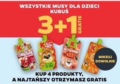 Mus dla dzieci Kubuś Orliki promocja w Netto