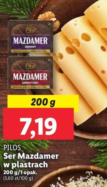 Ser mazdamer w plastrach Pilos promocja