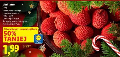 Liczi, luzem promocja w Lidl