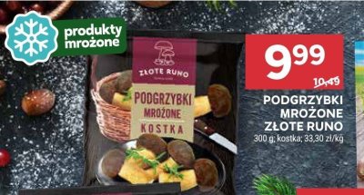 Podgrzybki mrożone Złote Runo promocja w Stokrotka