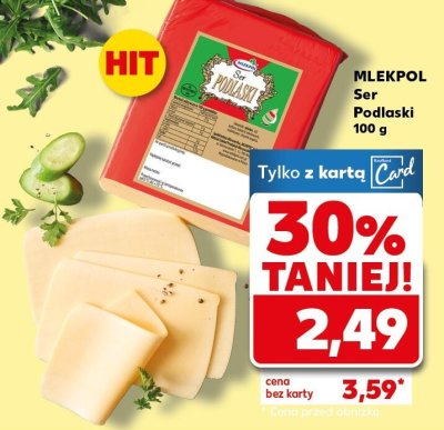 Ser Podlaski 100 g promocja w Kaufland