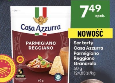 Ser tarty Casa Azzurra Parmigiano Reggiano Granarolo promocja w Delikatesy Centrum