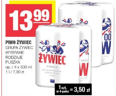 Piwo promocja w SPAR
